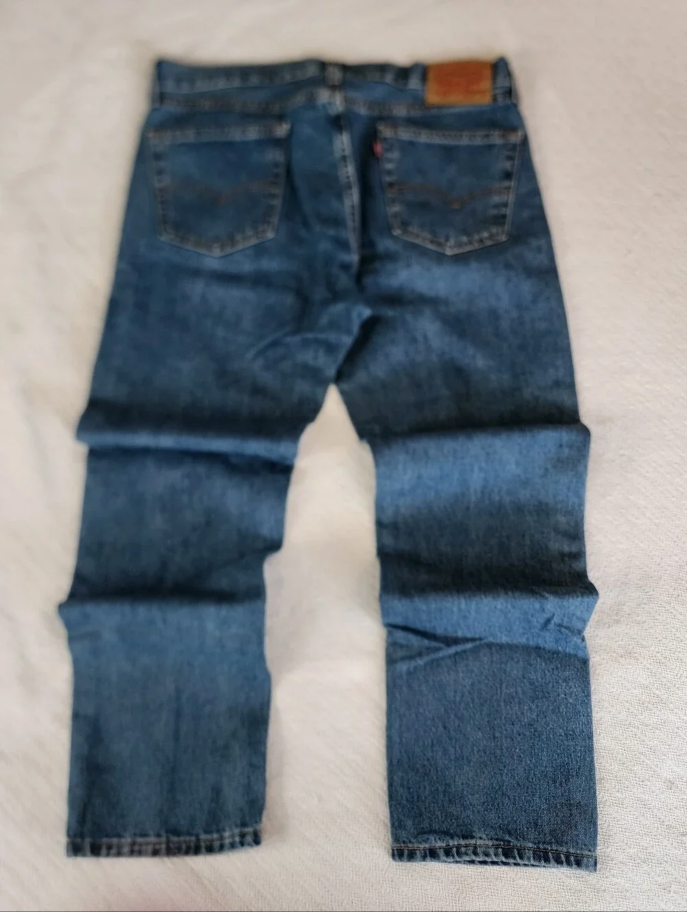 Levi's 505 Classic Men's Blue Denim Jeans 35 X 30